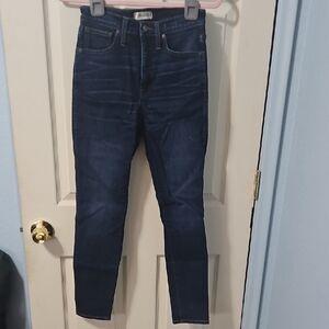 Madewell High Rise Skinny Jeans